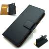 Sony Xperia Z Ultra - Leather Wallet Stand Case Black (OEM)